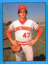 1982 O-Pee-Chee Stickers #38 Tom Hume Front