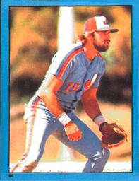 1982 O-Pee-Chee Stickers #64 Larry Parrish Front