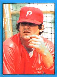 1982 O-Pee-Chee Stickers #77 Bob Boone Front