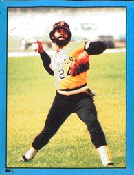 1982 O-Pee-Chee Stickers #84 Mike Easler Front