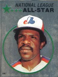 1982 O-Pee-Chee Stickers #125 Andre Dawson Front