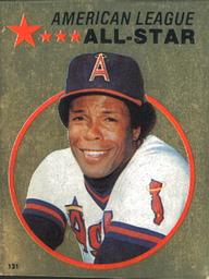 1982 O-Pee-Chee Stickers #131 Rod Carew Front