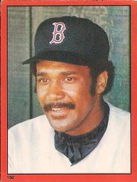 1982 O-Pee-Chee Stickers #150 Jim Rice Front