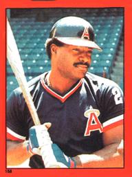 1982 O-Pee-Chee Stickers #158 Don Baylor Front