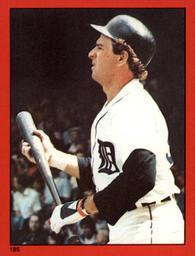1982 Topps Stickers #185 Steve Kemp Front