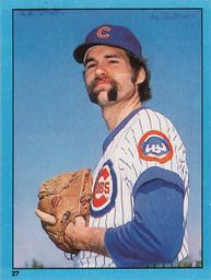 1982 Topps Stickers #27 Dick Tidrow Front