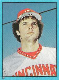 1982 Topps Stickers #34 Ron Oester Front