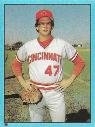 1982 Topps Stickers #38 Tom Hume Front