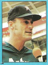 1982 Topps Stickers #43 Art Howe Front