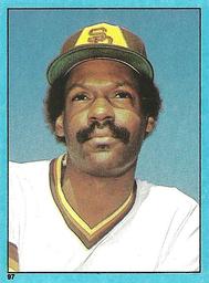 1982 Topps Stickers #97 Juan Eichelberger Front