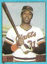1982 Topps Stickers #109 Larry Herndon Front