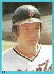 1982 Topps Stickers #112 Darrell Evans Front