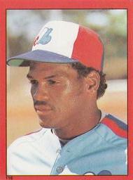 1982 Topps Stickers #116 Tim Raines Front