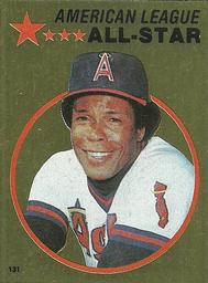 1982 Topps Stickers #131 Rod Carew Front