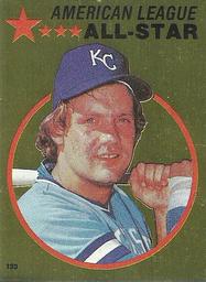1982 Topps Stickers #133 George Brett Front
