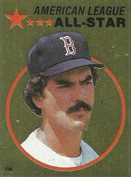1982 Topps Stickers #135 Dwight Evans Front
