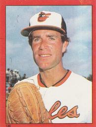 1982 Topps Stickers #146 Jim Palmer Front
