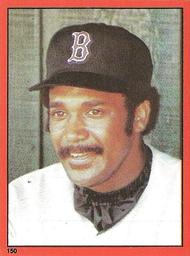 1982 Topps Stickers #150 Jim Rice Front