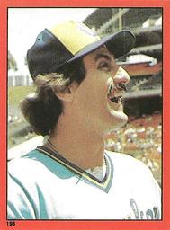 1982 Topps Stickers #198 Rollie Fingers Front