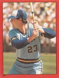 1982 Topps Stickers #201 Ted Simmons Front