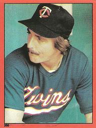 1982 Topps Stickers #205 Rob Wilfong Front