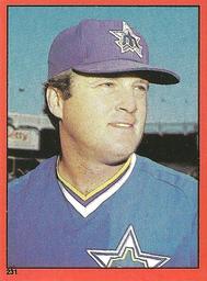 1982 Topps Stickers #231 Jeff Burroughs Front