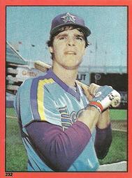 1982 Topps Stickers #232 Bruce Bochte Front