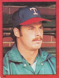 1982 Topps Stickers #242 Steve Comer Front