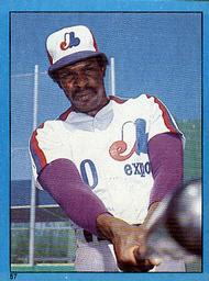 1982 Topps Stickers #57 Andre Dawson Front