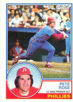 1983 O-Pee-Chee #100 Pete Rose Front