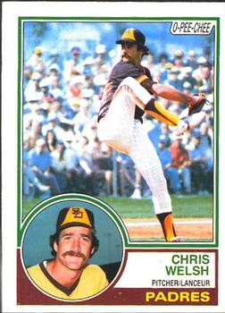 1983 O-Pee-Chee #118 Chris Welsh Front