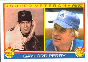 1983 O-Pee-Chee #159 Gaylord Perry Front