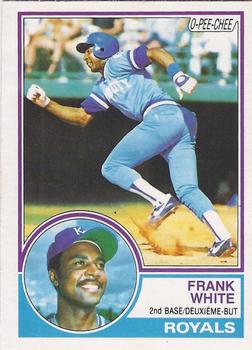 1983 O-Pee-Chee #171 Frank White Front