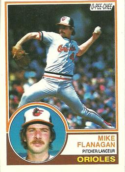 1983 O-Pee-Chee #172 Mike Flanagan Front
