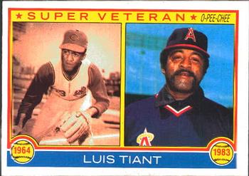 1983 O-Pee-Chee #179 Luis Tiant Front