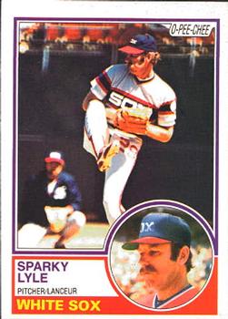 1983 O-Pee-Chee #208 Sparky Lyle Front