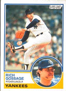 1983 O-Pee-Chee #240 Rich Gossage Front