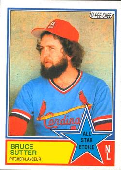 1983 O-Pee-Chee #266 Bruce Sutter Front