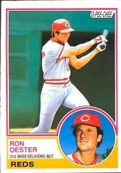 1983 O-Pee-Chee #269 Ron Oester Front