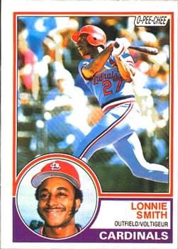 1983 O-Pee-Chee #273 Lonnie Smith Front