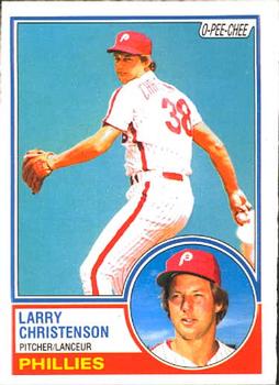 1983 O-Pee-Chee #286 Larry Christenson Front