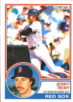 1983 O-Pee-Chee #295 Jerry Remy Front