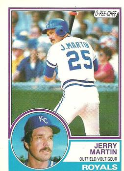 1983 O-Pee-Chee #309 Jerry Martin Front