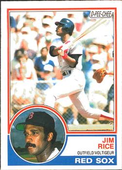 1983 O-Pee-Chee #30 Jim Rice Front