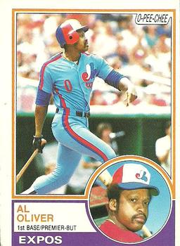 1983 O-Pee-Chee #311 Al Oliver Front