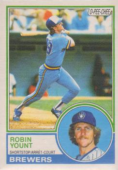 1983 O-Pee-Chee #350 Robin Yount Front