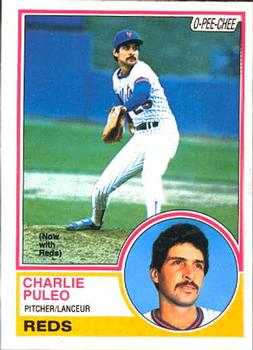 1983 O-Pee-Chee #358 Charlie Puleo Front