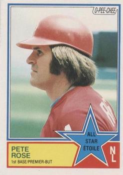 1983 O-Pee-Chee #373 Pete Rose Front