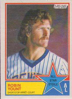 1983 O-Pee-Chee #389 Robin Yount Front