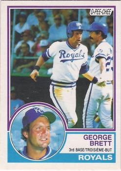 1983 O-Pee-Chee #3 George Brett Front